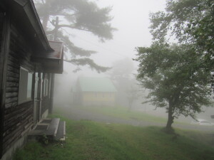 濃霧のため、ボーイサイトが見えません