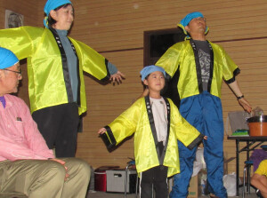 上手く踊れたね