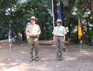 授与式の様子１