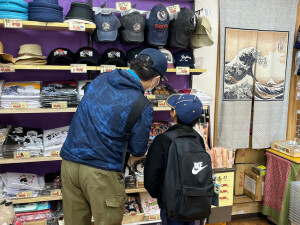 買い物の様子（CS）