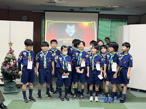 これでカブ隊のスタンツを終わります