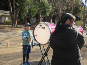 カラーチーム体験（太鼓）