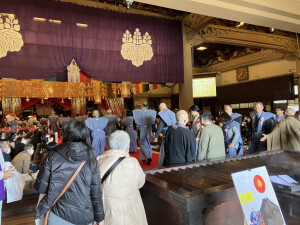 「節分会」の様子