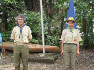 抱負を語る上進スカウト