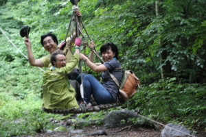 隊長も楽しんでいるよ！