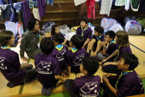 夜の大採餌に対する会議