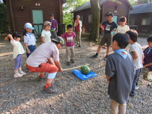 スイカ割り（みんなが教えてくれました）