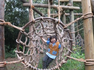 なが～いトンネルのゴールでにっこり！