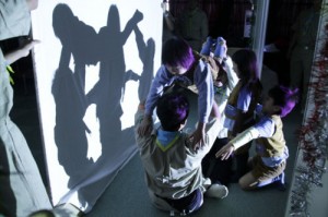 田んぼの「田」、裏側ではこんな感じでがんばってます。