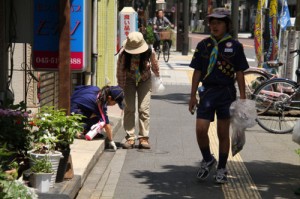 町の清掃004